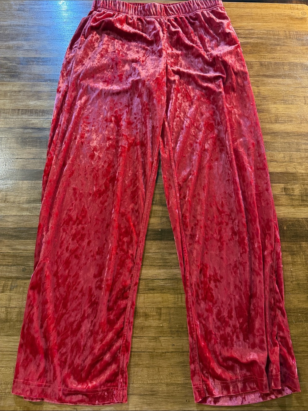 Fabletics velvety wide leg lounge pant sz Med (g19)